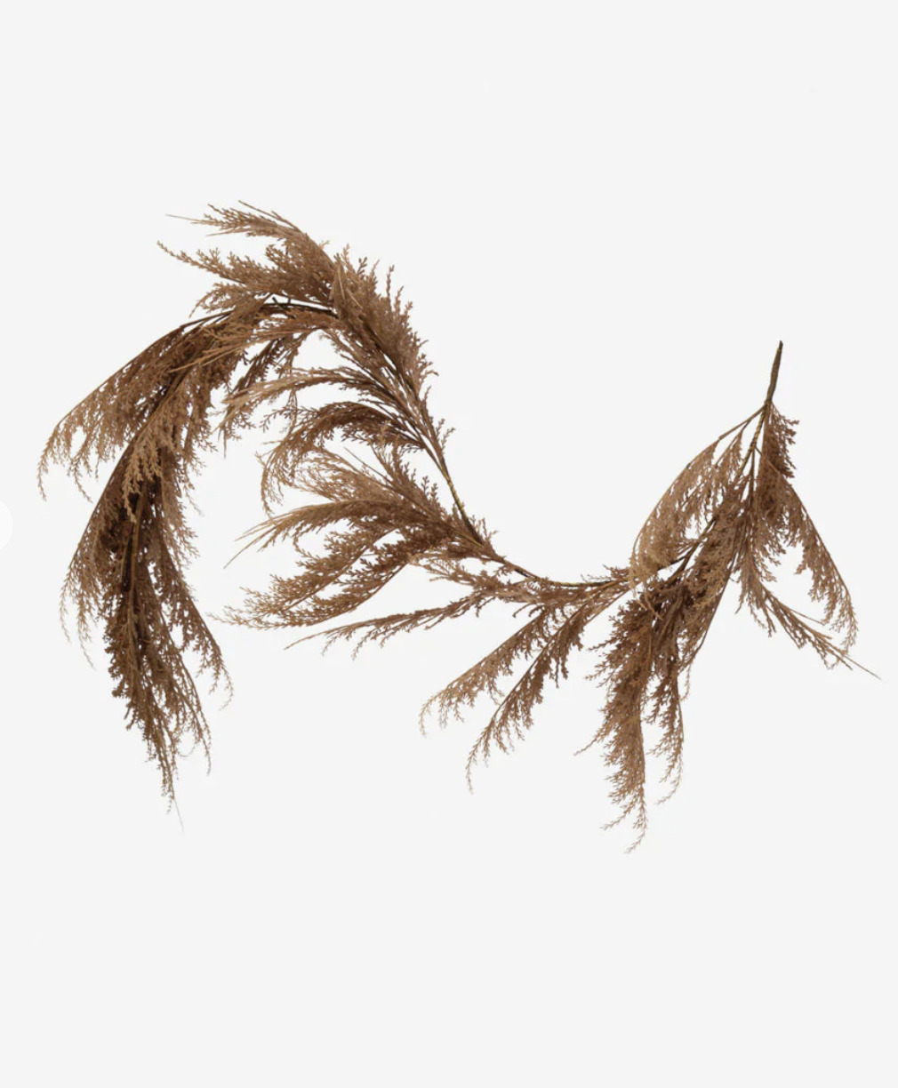 Lulu &amp; Georgia Faux Pampas Grass Garland