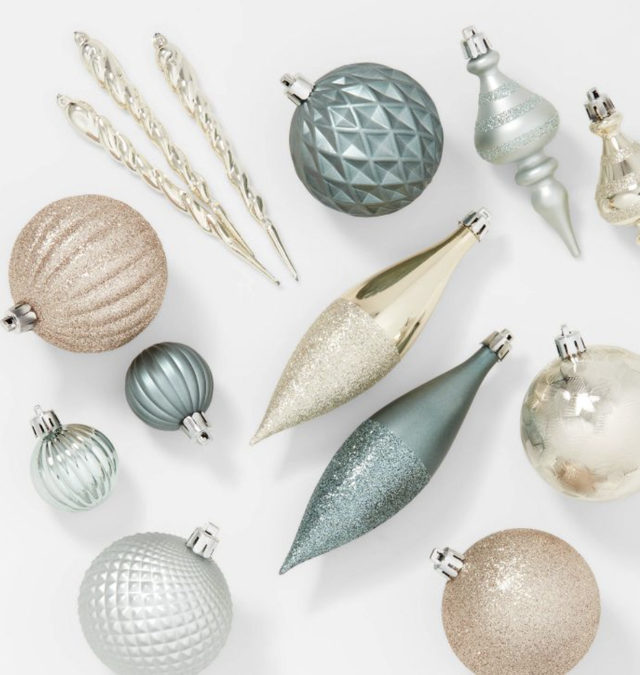  Target 40ct Plastic Finial Christmas Tree