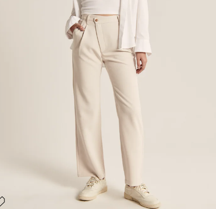 Abercrombie Women's Tailored 90s Relaxed Pants
