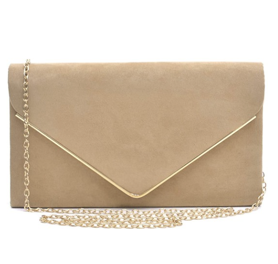 Amazon Dasein Women Faux Suede Evening Clutch Bags Formal Party Clutches Wedding Purses Cocktail Prom Clutches