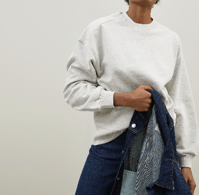 Everlane The Track Oversized Crew