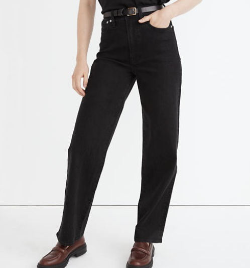 Madewell The Petite Perfect Vintage Wide-Leg Jean in Belmere Wash