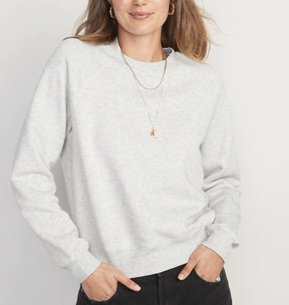 Old Navy Vintage Long-Sleeve Sweatshirt for Women