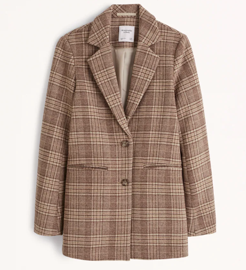 Abercrombie Women's Wool-Blend Blazer Coat