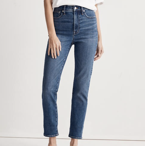 Madewell The Petite Perfect Vintage Jean in Manorford Wash: Instacozy Edition