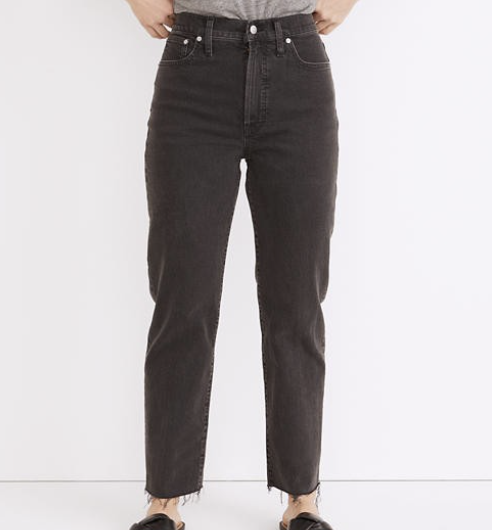 Madewell The Petite Perfect Vintage Straight Jean in Lunar Wash
