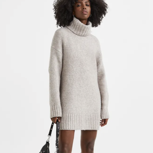 H&amp;M Knit Turtleneck Dress