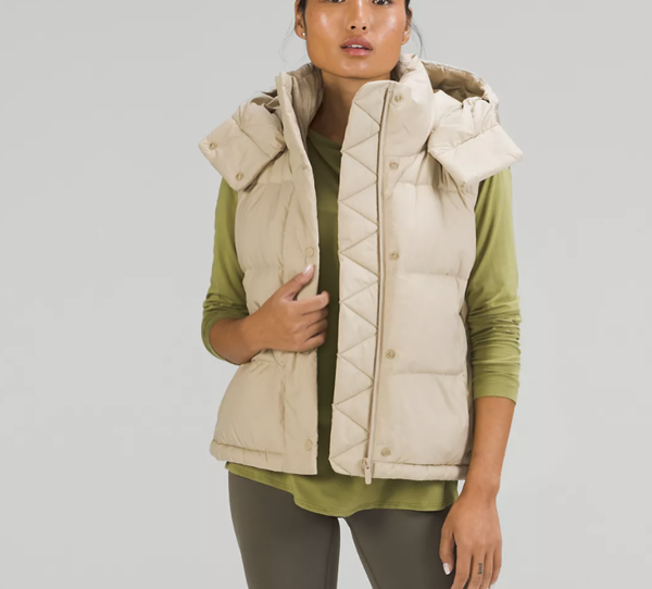 Lululemon Wunder Puff Cropped Vest
