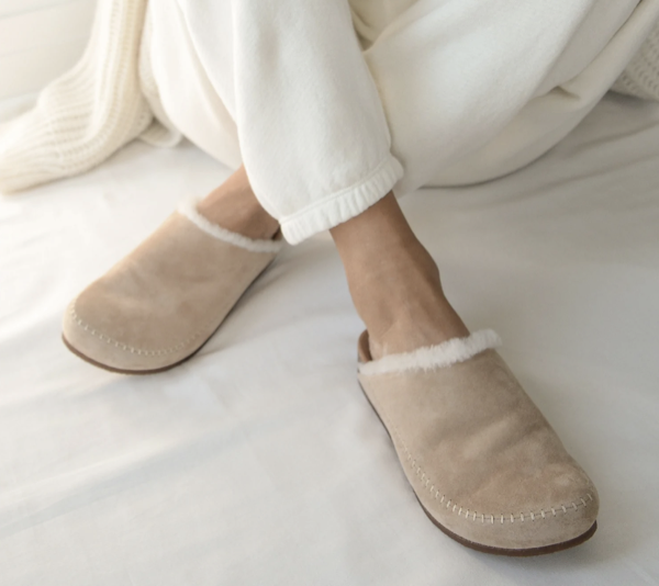 Jenni Kayne Shearling-Lined Moc Clog