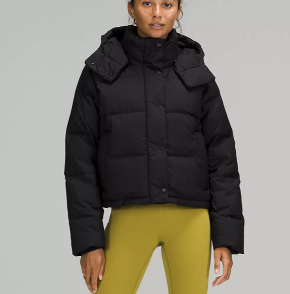 Lululemon Wunder Puff Cropped Jacket Online Only