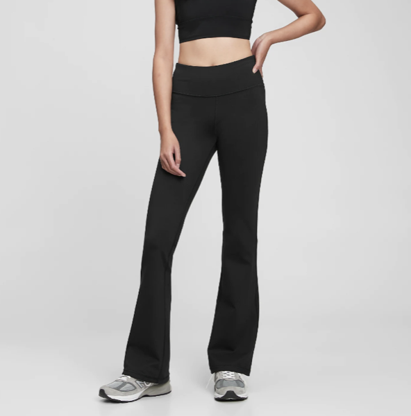 GapFitSky High Rise Recycled Power Flare Leggings