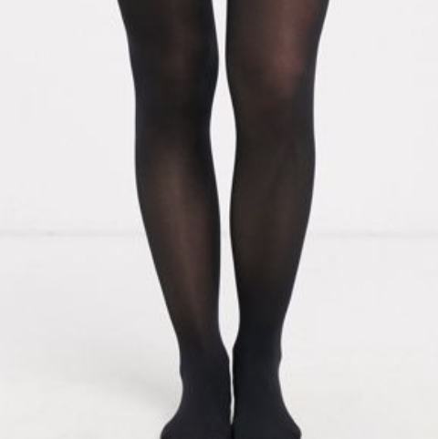 Asos Design 40 Denier Tights in Black