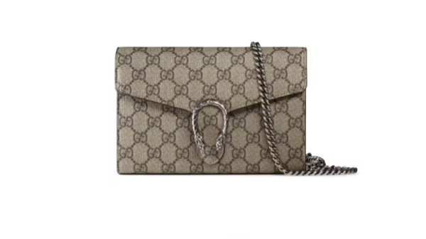 Gucci Dionysus GG Supreme Chain Wallet