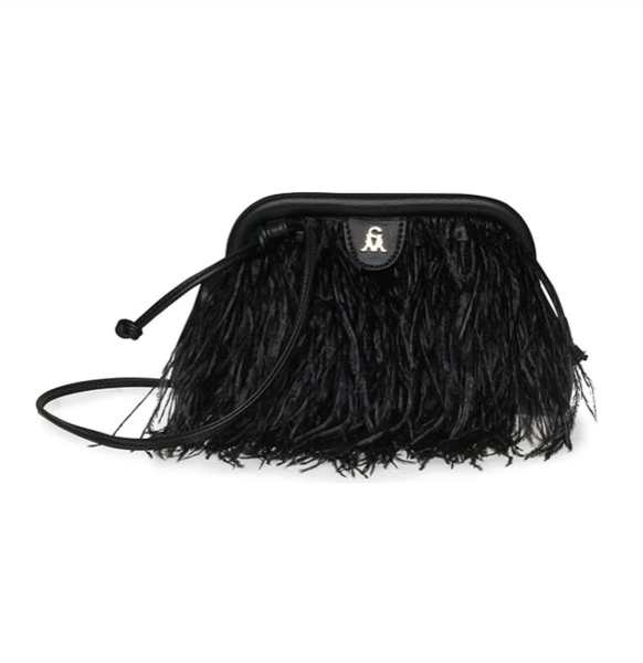 Dillards Steve Madden Nikki Feather Clutch Crossbody Bag