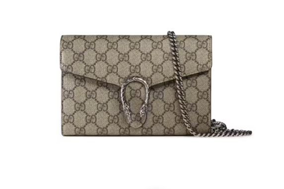 Gucci Dionysus GG Supreme Chain Wallet
