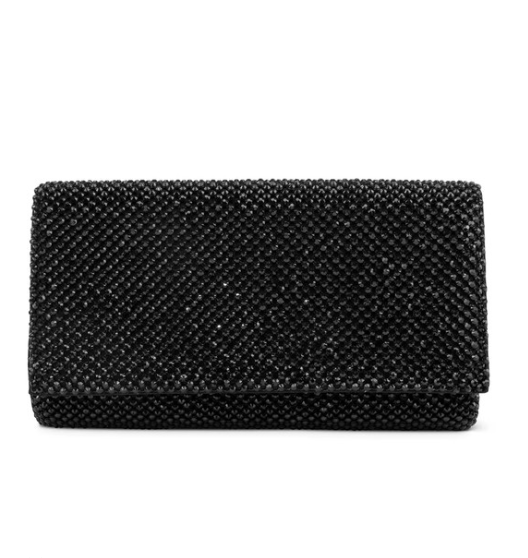 Lord and Taylor Diamond Mesh Cassie Clutch