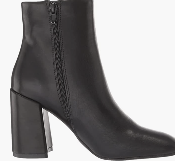 Amazon Madden Girl Women's While Ankle Boot, Black Paris 7.5