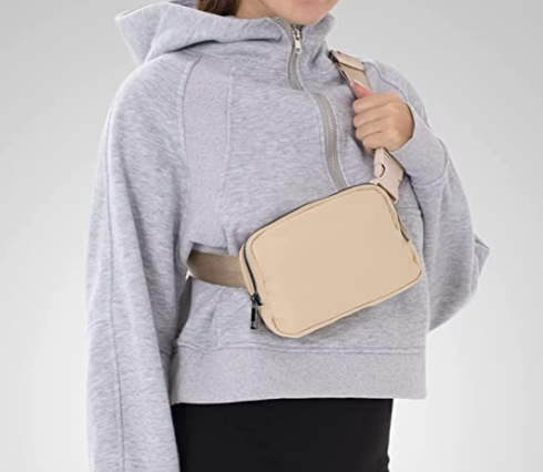 Amazon Belt Bag for Women Fanny Pack Dupes Herschel Fanny Pack Crossbody Lemon Bags for Women and Men Waterproof-Everywhere Belt Bag