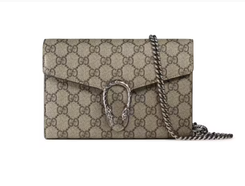 Gucci Dionysus GG Supreme Chain Wallet
