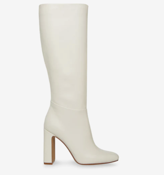 Steve Madden Ally White Leather