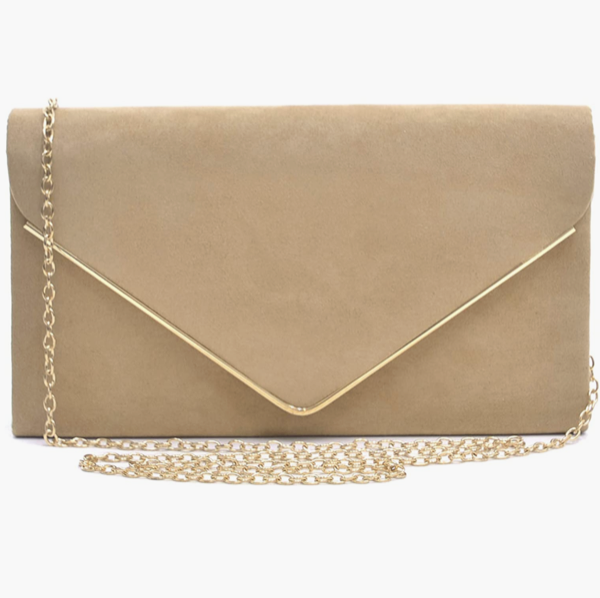 Amazon Dasein Women Faux Suede Evening Clutch Bags Formal Party Clutches Wedding Purses Cocktail Prom Clutches