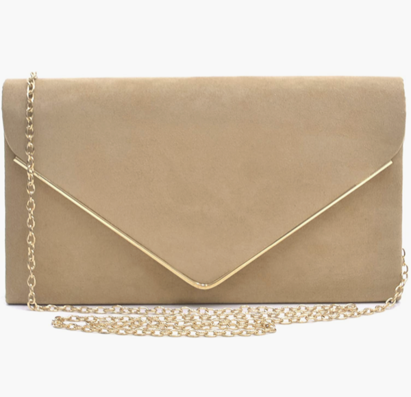 Amazon Dasein Women Faux Suede Evening Clutch Bags Formal Party Clutches Wedding Purses Cocktail Prom Clutches