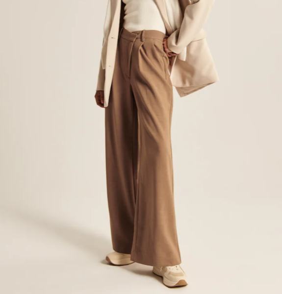 Abercrombie Tailored Relaxed Straight Pants