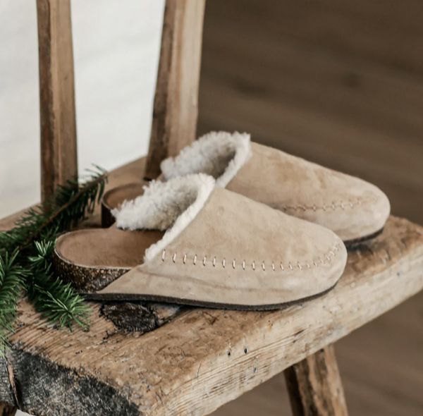 Jenni Kaye Shearling-Lined Moc Clog