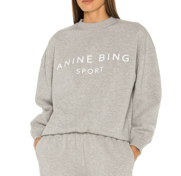Anine Bing Sport Evan Sweatshirt at Revolve