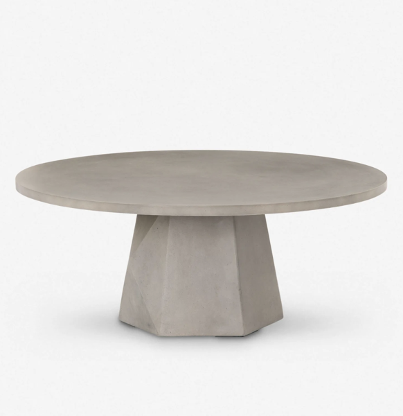 Lulu and Georgia Schuller Indoor / Outdoor Round Coffee Table