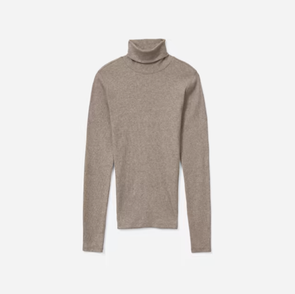 Everlane Pima Micro-Rob Turtleneck