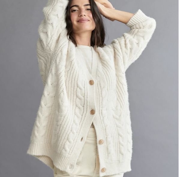 Jenni Kayne Cable Cocoon Cardigan