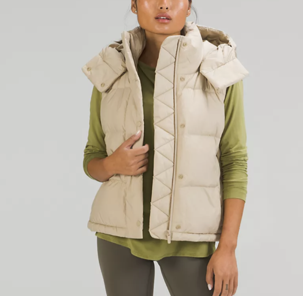 Lululemon Wunder Puff Cropped Vest