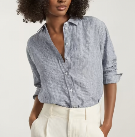  Everlane The Linen Relaxed Shirt