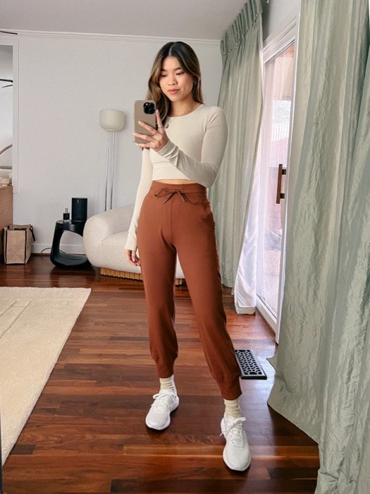 Ready to Rulu High-Rise Cropped Jogger