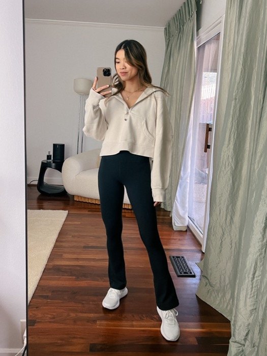 Scuba Oversized Half-Zip Hoodie