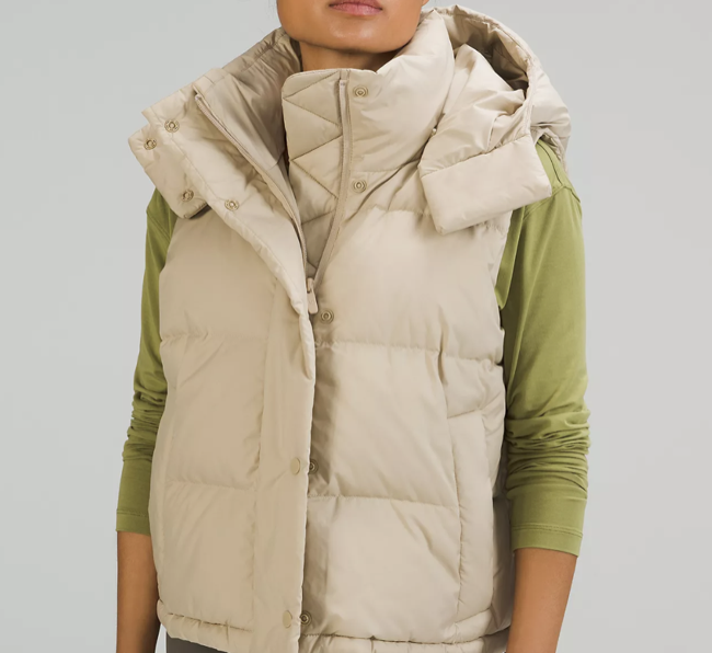 Lululemon Wunder Puff Cropped Vest