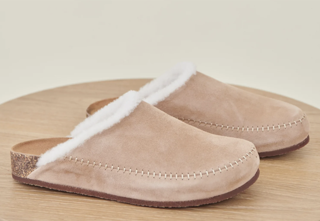 Jenni Kayne Shearling-Lined Moc Clog