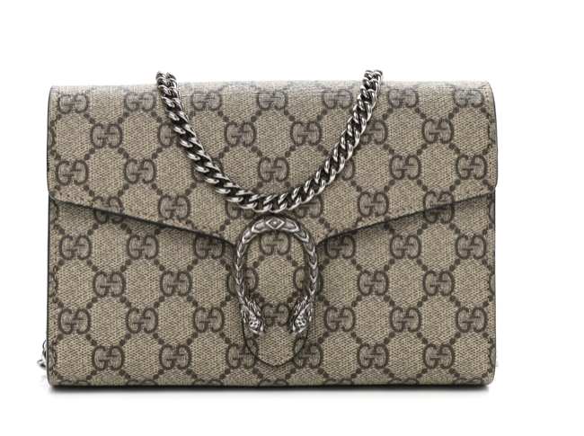 Gucci Dionysus GG Supreme Chain Wallet