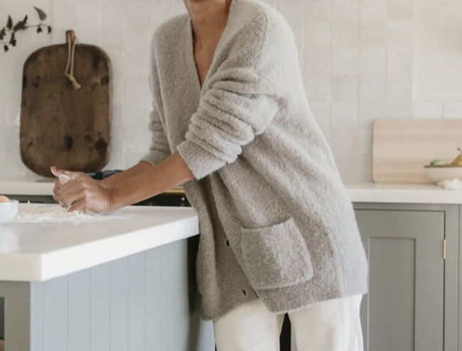 Jenni Kayne Boucle Cocoon Cardigan