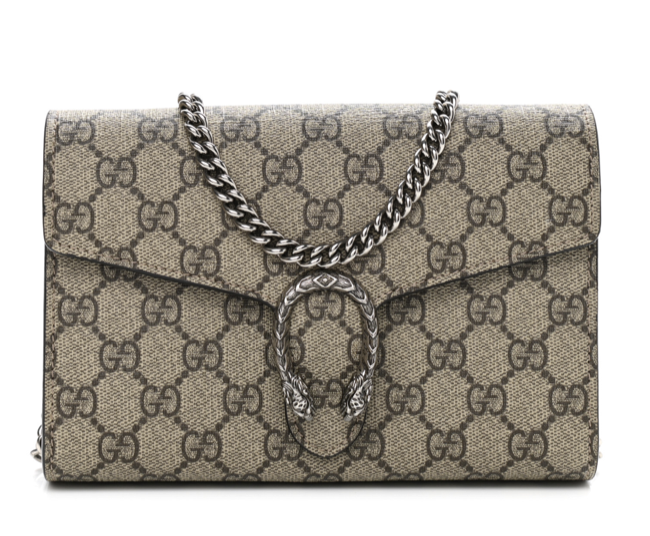 Gucci Dionysus GG Supreme Chain Wallet
