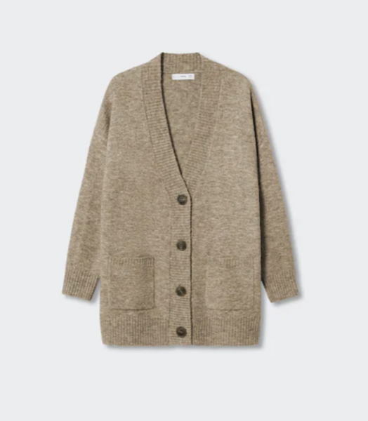 H&amp;M Oversized Cardigan With Buttons