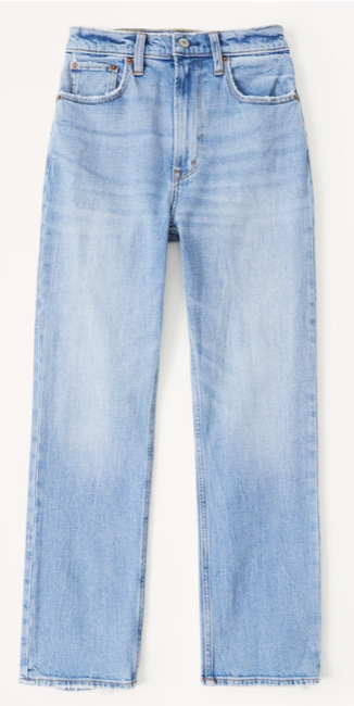 Abercrombie Ultra High Rise 90s Straight Jean
