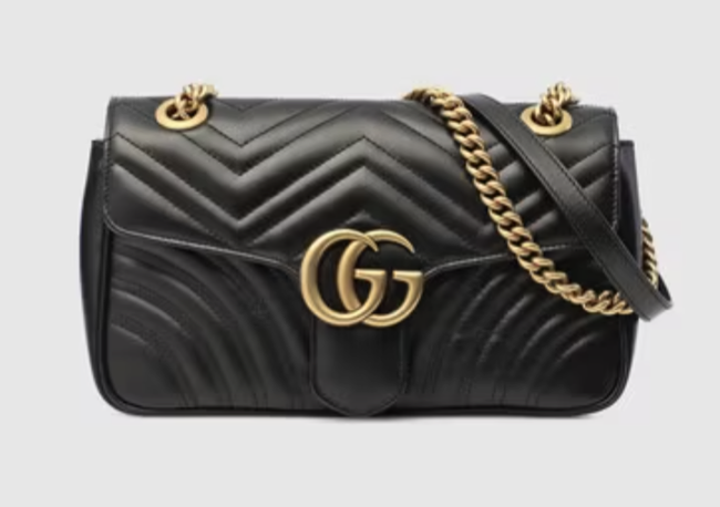 Gucci GG Marmont Small Matelasse Shoulder Bag