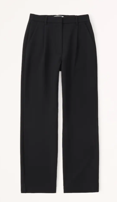 Abercrombie Tailored Relaxed Straight Pant 