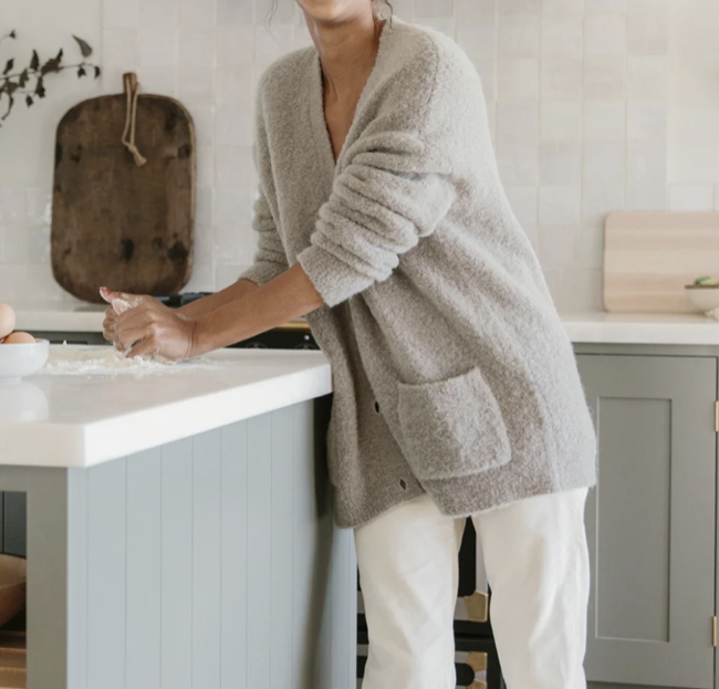 Jenni Kayne Boucle Cocoon Cardigan