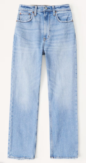 Abercrombie Ultra High Rise 90s Straight Jean