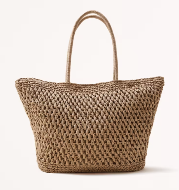 Abercrombie Packable Beach Tote Bag
