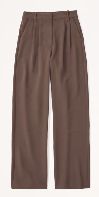 Abercrombie Sloane Tailored Premium Crepe Pant 