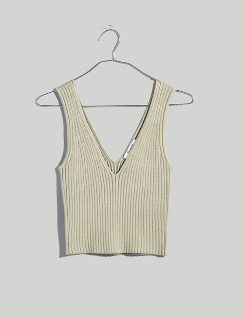 Madewell V-Neck Sweater Tank